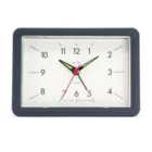 Acctim Drake Alarm Clock In Suede Blue