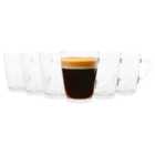 Vega Glass Coffee Cups - 350Ml - Pack Of 6