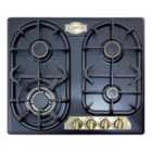 Kaiser Empire 60cm Gas Hob Black KG 6325 BLK