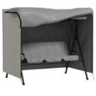 Outsunny Garden Furniture Protector Patio Swing Chair Cover Light Grey
