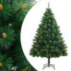 Vidaxl Artificial Hinged Christmas Tree With Stand 180 Cm