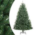Vidaxl Artificial Hinged Christmas Tree With Stand Green 150 Cm