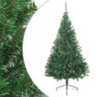 Vidaxl Artificial Half Christmas Tree With Stand Green 240 Cm Pvc