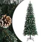 Vidaxl Artificial Christmas Tree With Stand Green 210 Cm Pvc