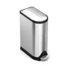 Simplehuman 18L Butterfly Bin, Brushed