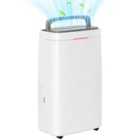 HOMCOM 16L Dehumidifier with Filter, 5.5L Water Tank, Auto Defrost, Timer