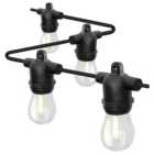 Luceco IP44 Exterior Festoon Extension Kit with 10 Bulbs - 5m