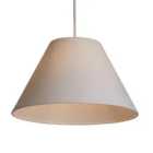 Lighting Collection White 38Cm Tc Coolie Shade Tc Liner