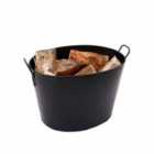 Charles Bentley Willow Large Fireside Log Bucket