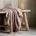 Crossland Grove Whitely Chenille Throw Natural 1300X1700Mm