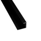 Wetwall Mermaid Black End Cap - 2420mm