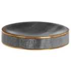 Maison By Premier Grey Marble Brass Soap Dish