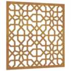 vidaXL Garden Wall Decoration 55X55cm Corten Steel Moorish Design