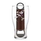 Raf Etched Pint Glass & Bottle Opener Set - Spitfire