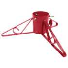 Garden Pride Scrolled Sussex Christmas Tree Stand Red 4.5" Diameter