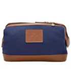Raf Canvas & Faux Leather Washbag - Red Arrows