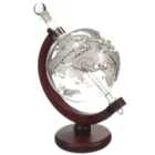 Bar Originale Silver Plane Globe Decanter 750Ml