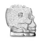 Final Touch Brainfreeze Crystal Glass Skull Ice Bucket 1.6 Litre Clear