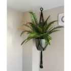 Large Artificial Fern Plant Pot 60Cm Boston Fern Faux House Plants Botanik