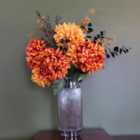 Glass Vase Clear Ridged Glass Vase 31Cm Botanik