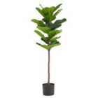 120Cm Premium Artificial Fiddle Fig Tree