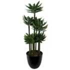 60Cm Artificial Tropical YUKka In Planter