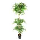 Artificial Ficus Extra Large Triple Ball Tree 6Ft Botanik
