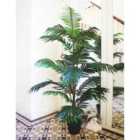 Large Artificial Palm Tree 140Cm Areca Palm Extra Tall Realistic Leaves Potted Botanik