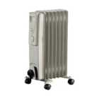 Daewoo 1500 Watts White Oil Heater