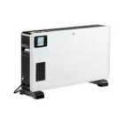 Daewoo Convector Heater With Turbo & Timer LCD-White