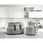 Daewoo Sienna Kettle & Toaster Bundle Taupe