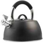 Vonshef 2.5L Black Whistling Stove Top Kettle
