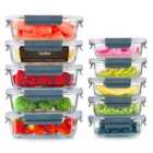 Vonshef Vonshef 10-Piece Glass Food Storage Containers