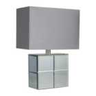 Lighting Collection Mirro Cube Table Lamp