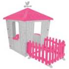 Pilsan Stone House And Fence - Purple