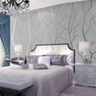 Garden Sanctuary 950Cm X 53Cm Grey 3D Branch Non-pasted Wallpaper