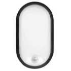 4Lite Pylus Oval Bulkhead Black PIR