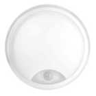 4Lite Pylus Round Bulkhead White PIR