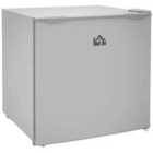 Homcom 35L Tabletop Freezer With Adjustable Temperature Wire Shelf Grey