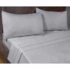 Rapport Home Sleepnd Percale Fitted S/King(16" Box) Grey