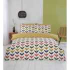 Rapport Home Jules Microfibre Duvet Set King Multi
