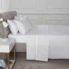 Rapport Home SND Percale Flat King White
