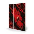 Game Of Thrones (dragon Scortched) Micro Wood