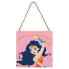 Wonder Woman (lasso) Wooden Block