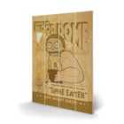 Rick And Morty (enter The Blood Dome) Small Wood