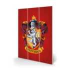 Harry Potter (colourful Crest Gryffindor) Micro Wood