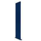 Carisa Tallis Aluminium Radiator 1800 X 350Mm Navy Blue