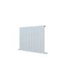 Carisa Monza Aluminium Radiator 600 X 850Mm White