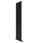 Carisa Aluminium Radiator 1800 X 375Mm Black