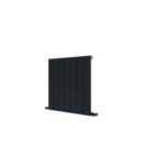 Carisa Nemo Aluminium Radiator 600 X 660Mm Black